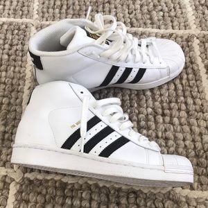 Adidas shell high top male/female